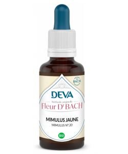 Mimulus Jaune (Mimulus - N°20) BIO, 30 ml